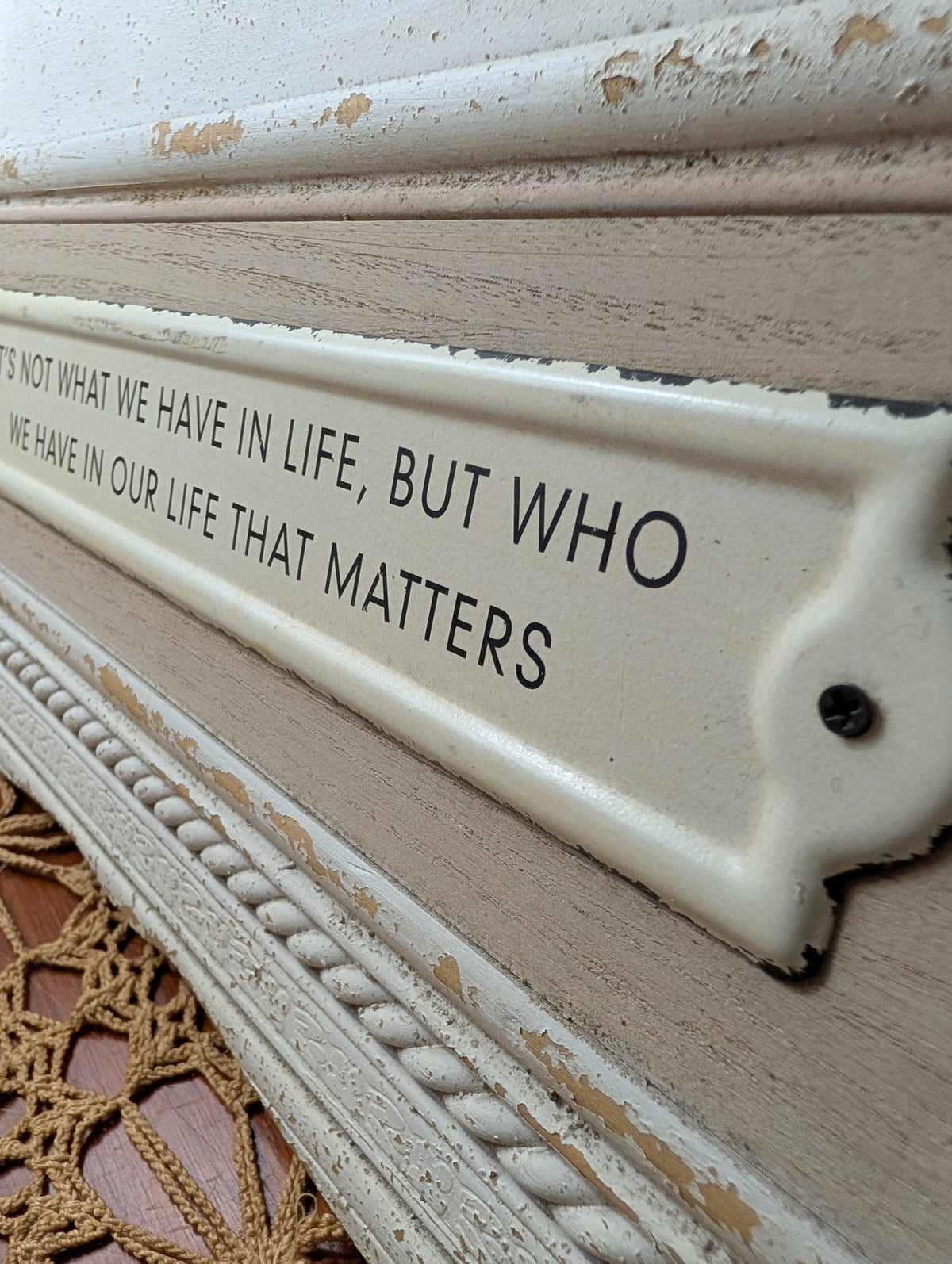 It's Not What you have Sign