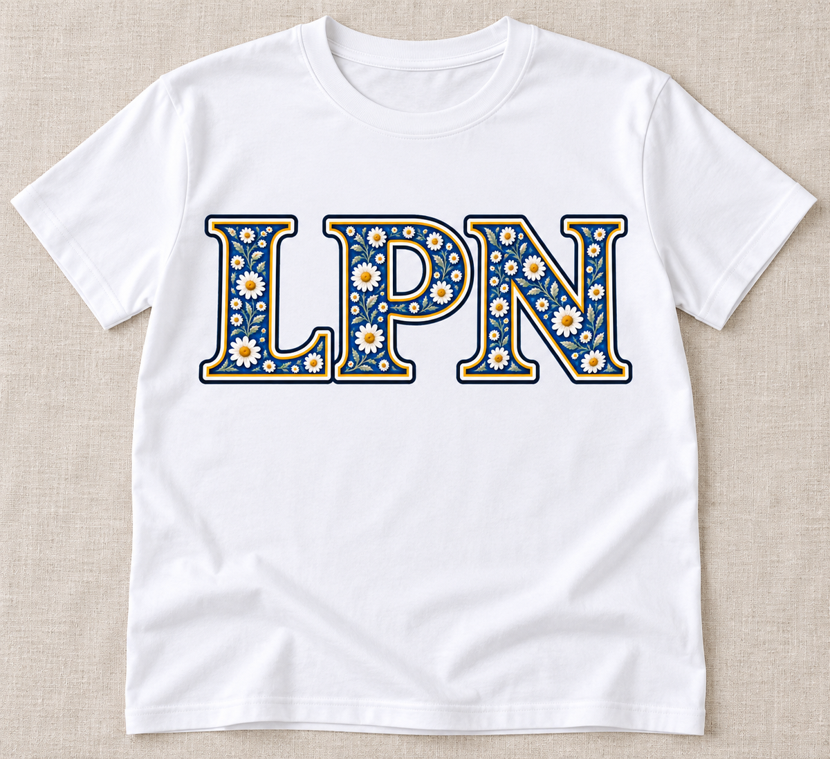 Medical Professional Floral Print