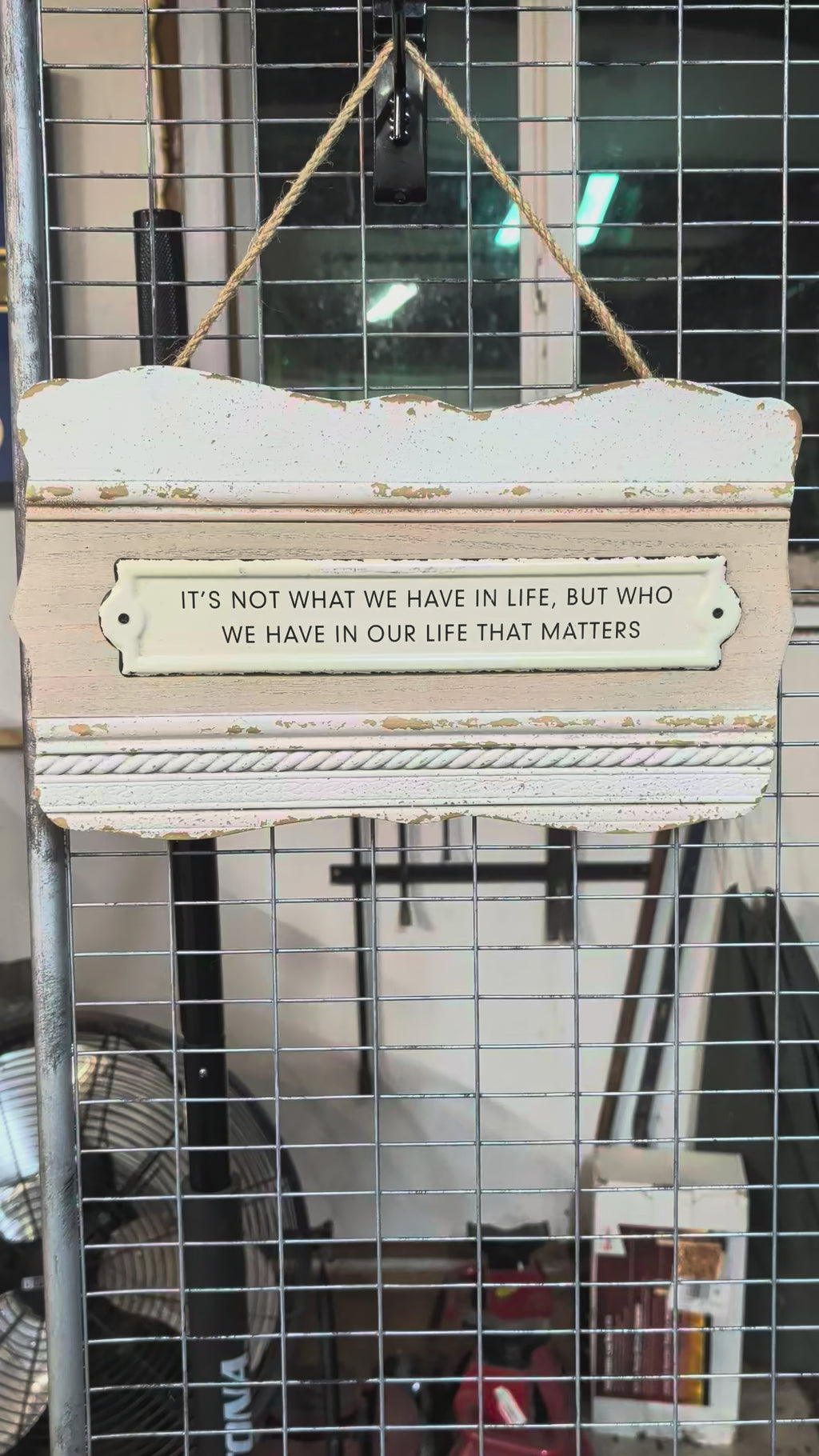It's Not What you have Sign