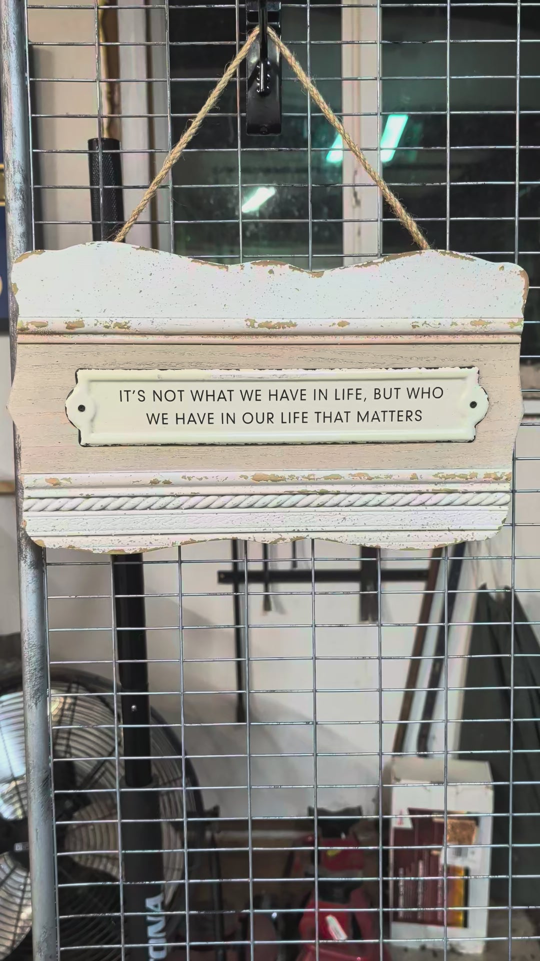 It's Not What you have Sign